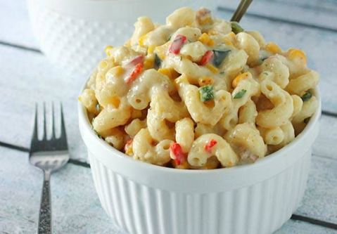 Smoky Vegetable Mac and Cheese